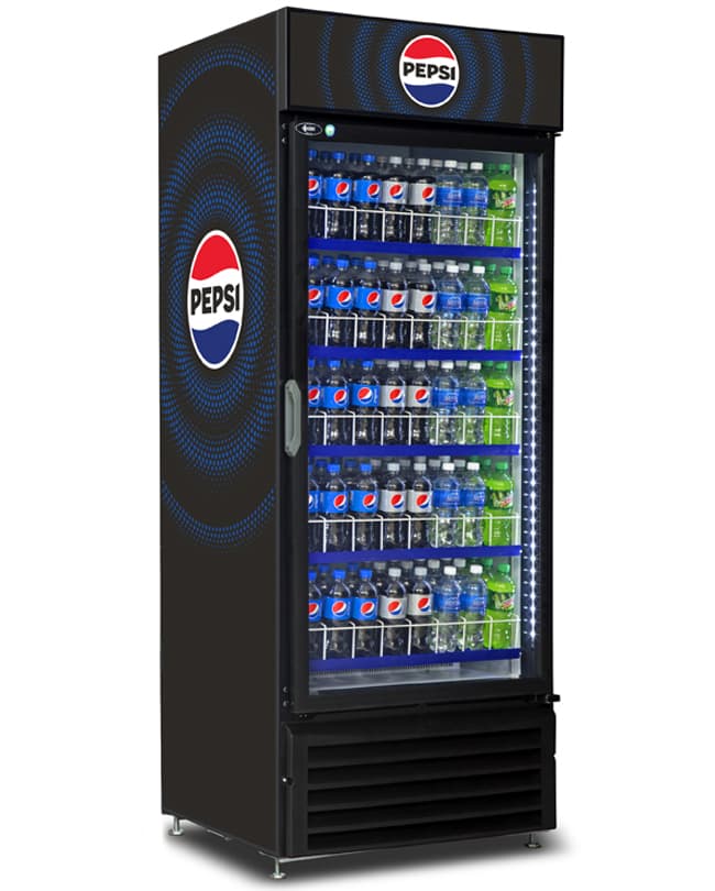 Full Height Single Door Display Cooler